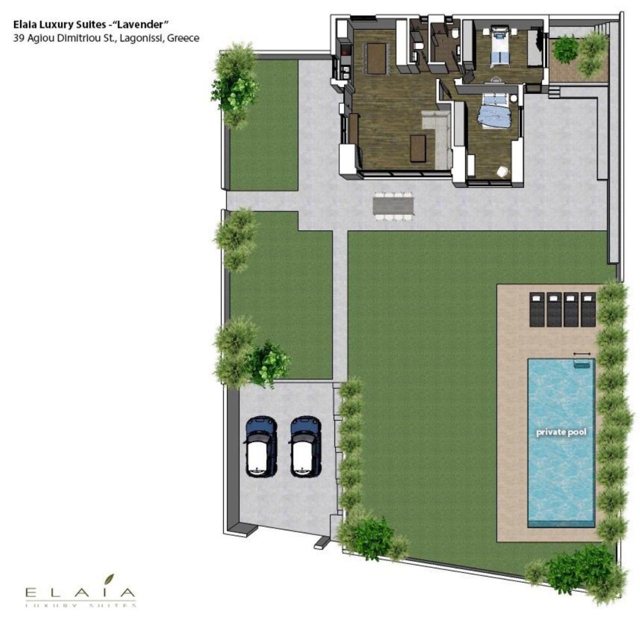 Elaia Luxury Suites Lagonísi Eksteriør bilde